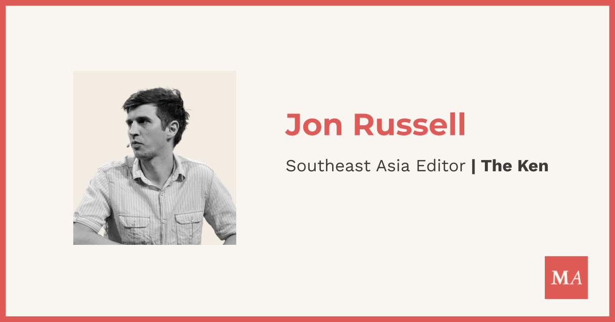 Jon Russell - Marketer Asia